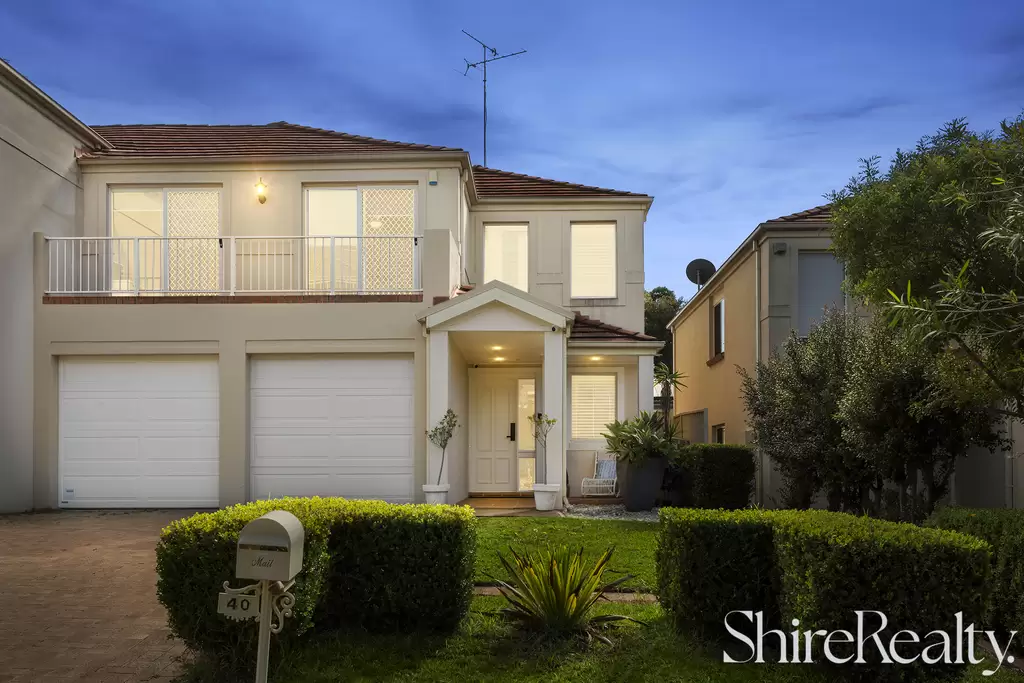 40 Hutchison Avenue, Kellyville Sold by Shire Realty