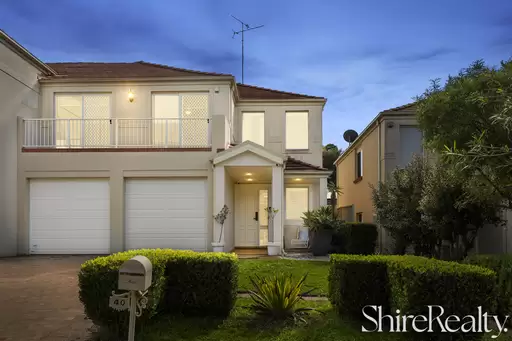 40 Hutchison Avenue, Kellyville Sold by Shire Realty
