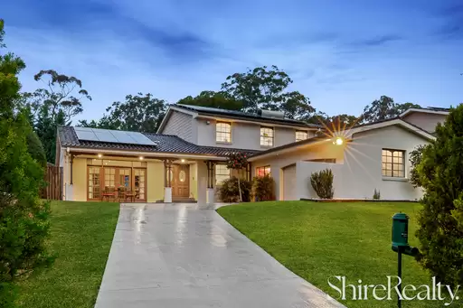8 White Cedar Drive, Castle Hill Sold by Shire Realty